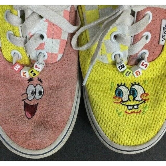 VANS OTW Era-Men Sz 5/Women Sz 6.5-SpongeBob SquarePants Best Buds/Friends Shoes - Picture 5 of 10